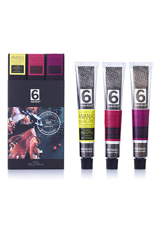 PAQUETE DE 3 MERMELADAS "IDEAL PARA JAMONES" 75 GRS